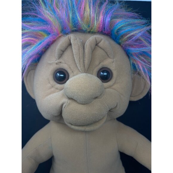 Vintage 1992 Norfin Troll Plush Doll 20in The Troll Co Original Stuffed Toy - Picture 2 of 11